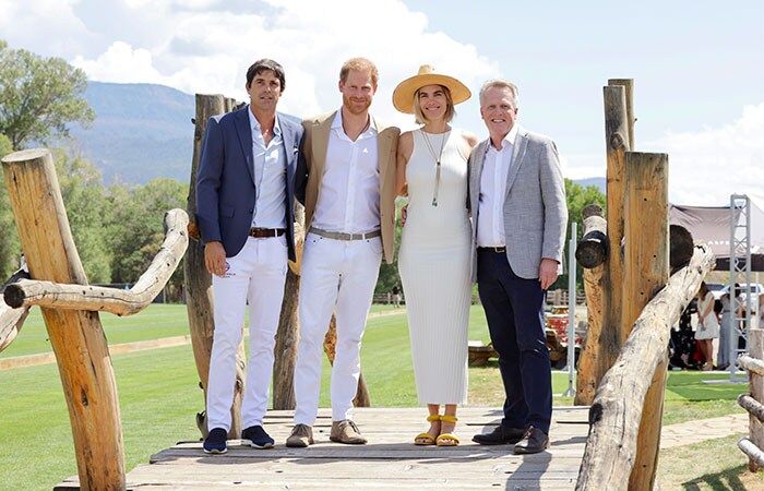 Príncipe Harry, Nacho Figueras y Delfina Blaquier