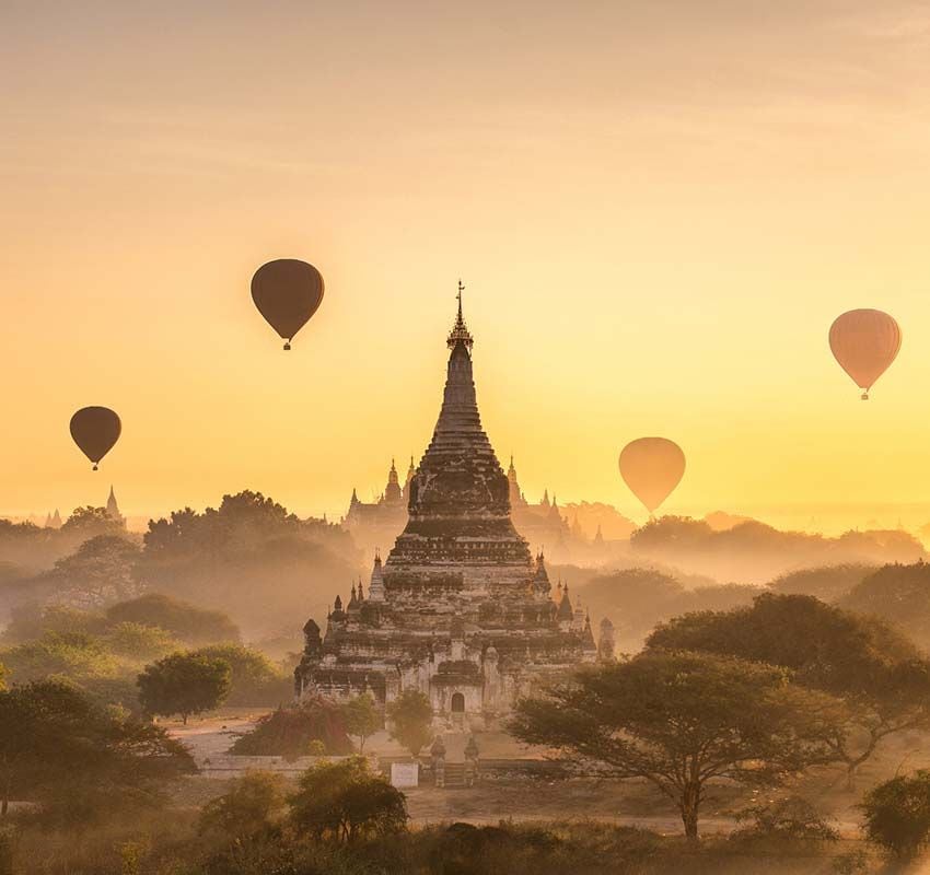  Pagoda en Bagan, Myanmar