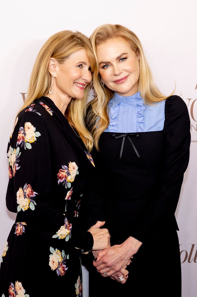 Laura Dern y Nicole Kidman son amigas desde hace 20 años y han trabajado juntas en muchos de sus últimos proyectos, entre ellos 'Big Little Lies'