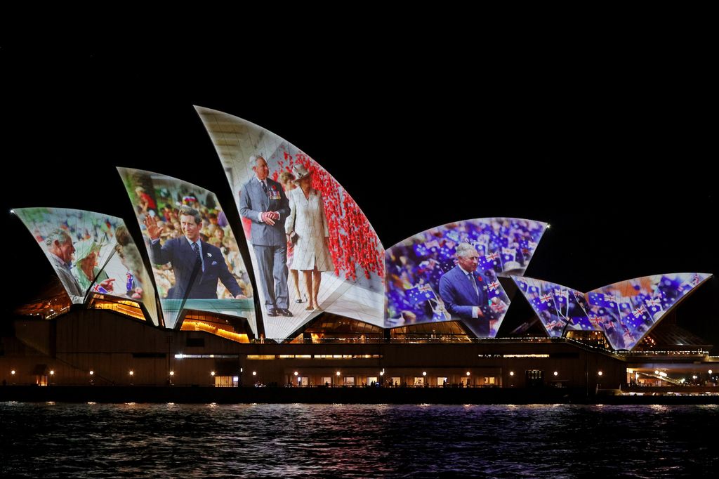 El Rey Carlos y la Reina Camilla en Australia