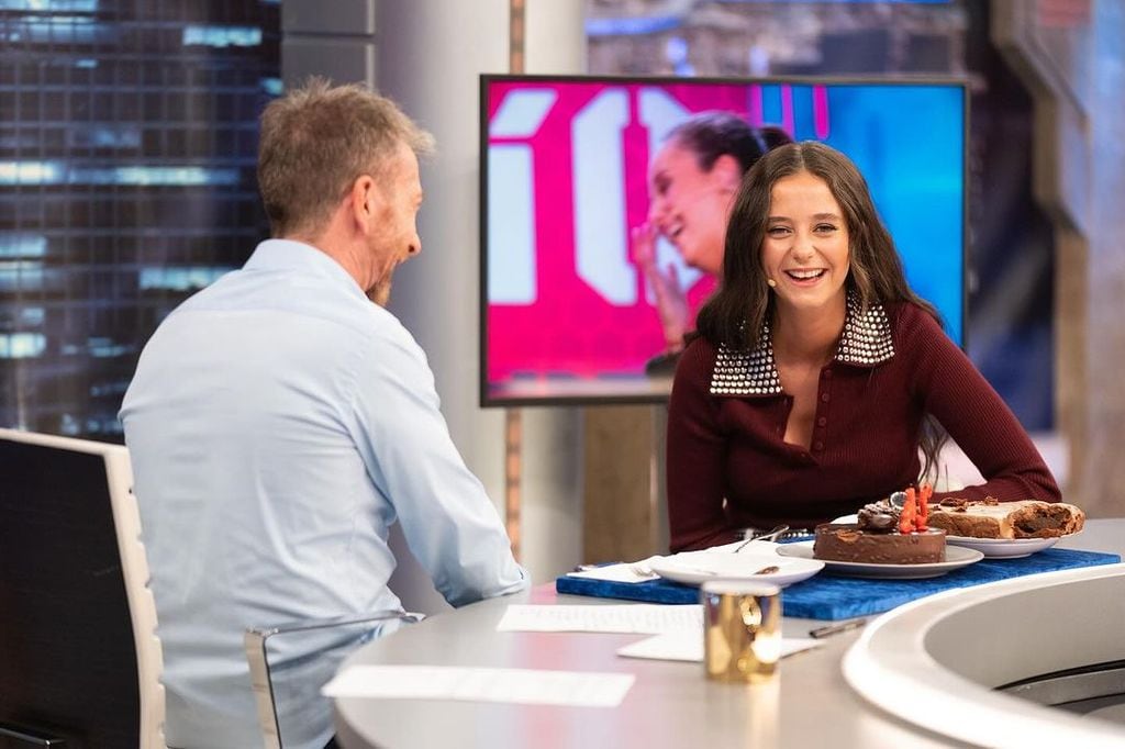 Victoria de Marichalar en El Hormiguero el día de su cumpleaños