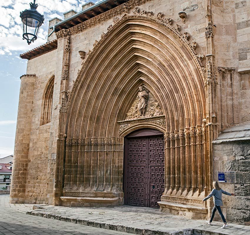 iglesia de san juan aranda de duero