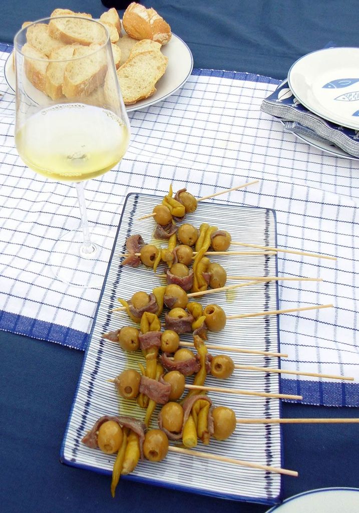 Gildas, uno de los pintxos más típicos del País Vasco