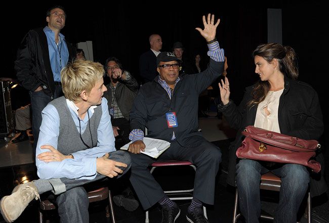 Ellen DeGeneres y Penélope Cruz