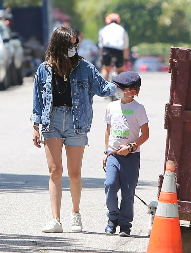 Ana de Armas con el hijo de Ben Affleck