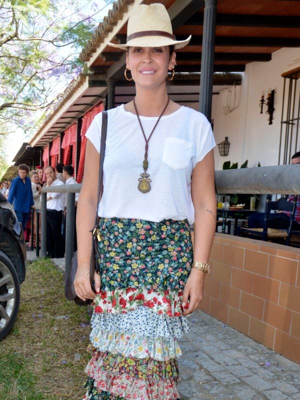 Vicky Martín Berrocal en el Rocío