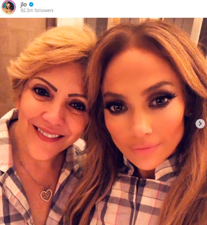 Jlo y su mamá