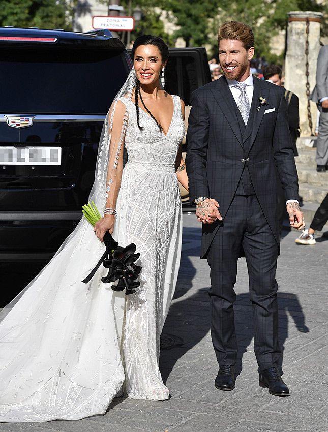 Pilar Rubio y Sergio Ramos en su boda