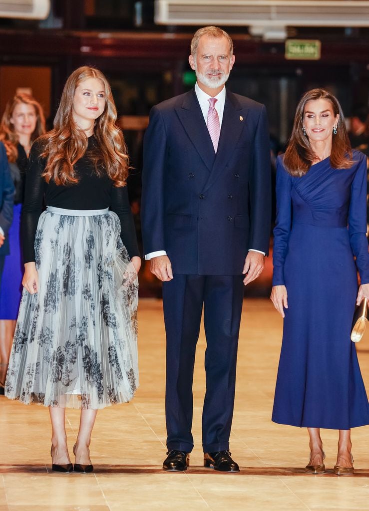 SS.MM. LOS REYES PRESIDEN EL CONCIERTO POR LOS PREMIOS PRINCESA DE ASTURIAS