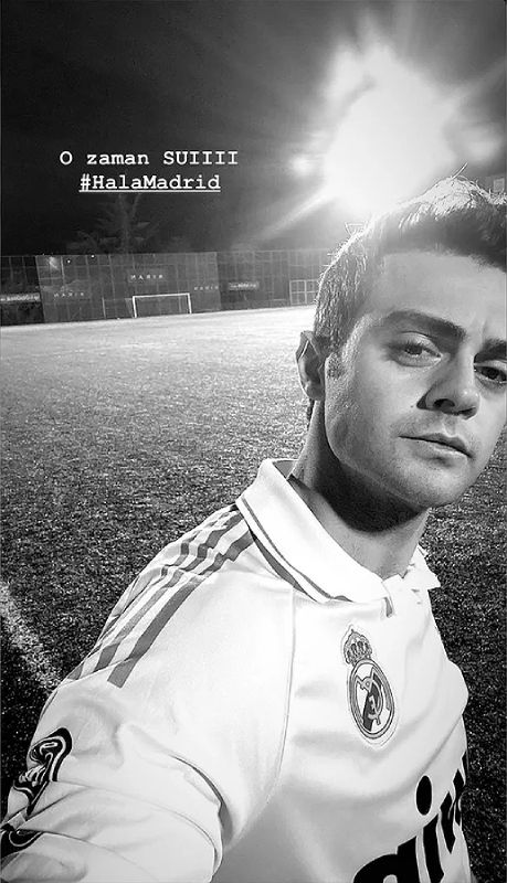 Yiğit Koçak, de 'Hermanos', es un gran aficionado del Real Madrid