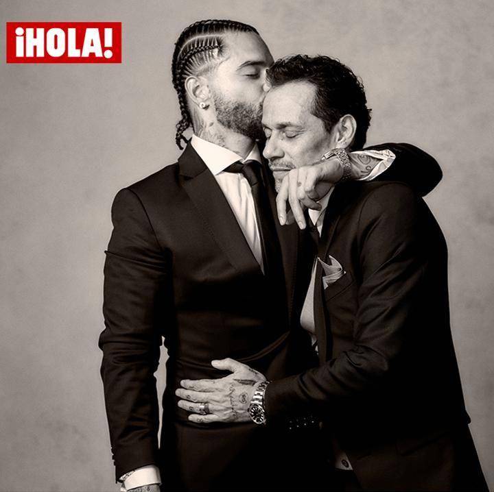 Maluma y Marc Anthony