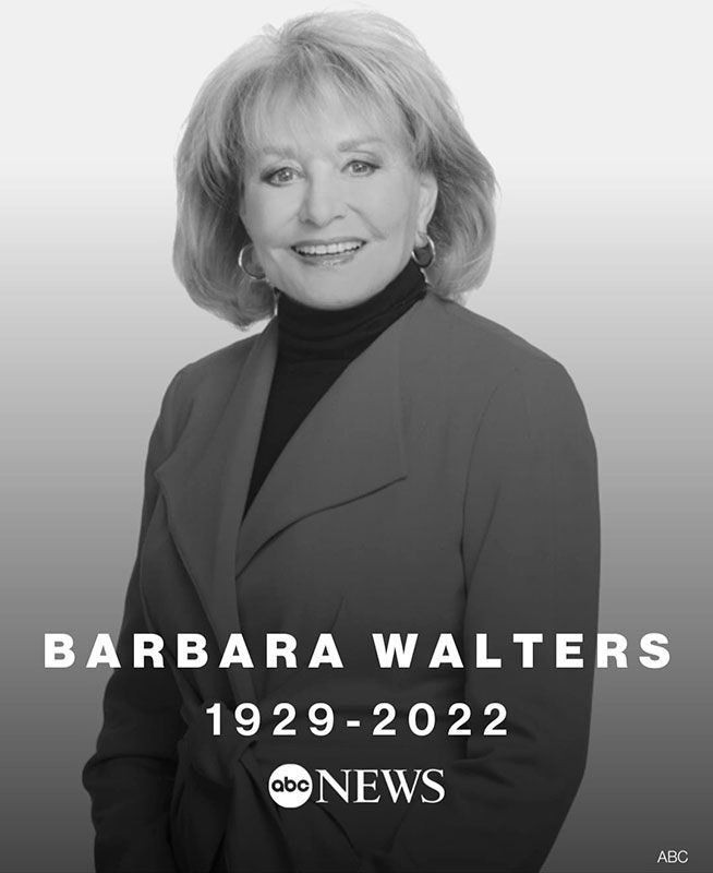 Muere Bárbara Walters