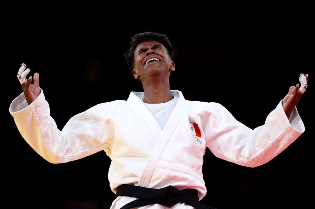 Prisca Awiti obtuvo medalla de plata en la final olímpica de judo femenil en París 2024.