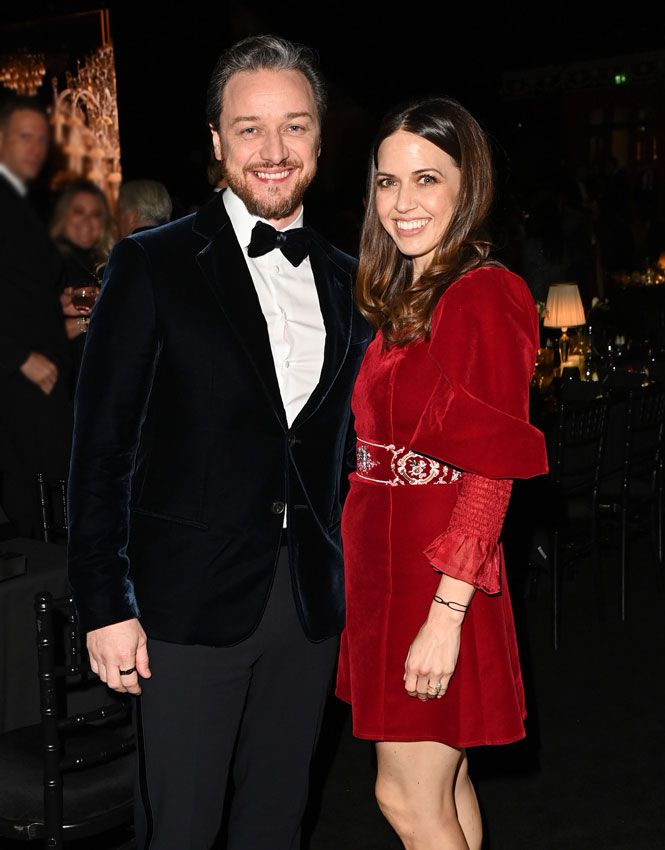 James McAvoy y su pareja, Lisa Liberati