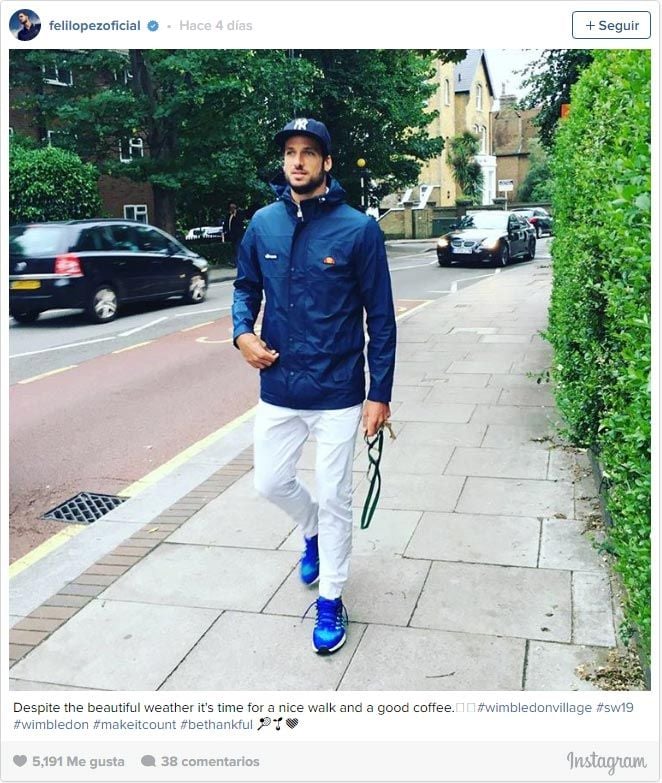 Feliciano López ha sido eliminado del torneo de Wimbledon en la fase de octavos
