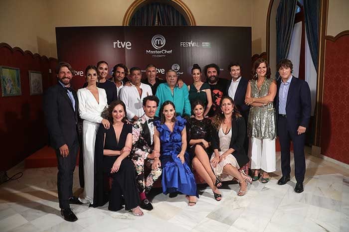 El equipo MasterChef en la presentación de la temporada