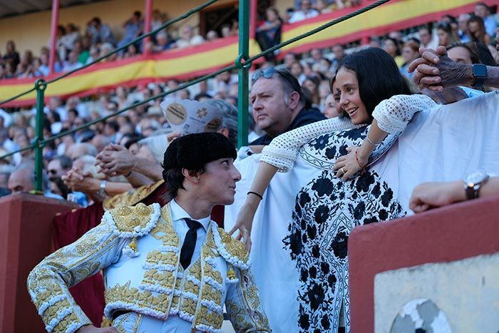 El brindis de Roca Rey a Victoria de Marichalar