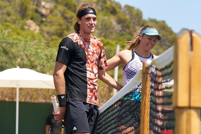 Paula Badosa y Stefanos Tsitsipas