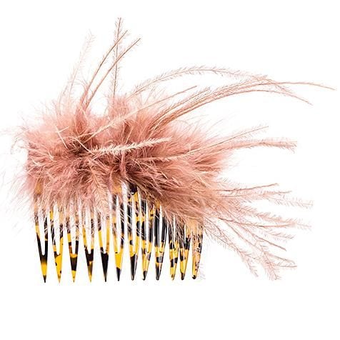 tendencia de llevar plumas en el cabello loeffler randall