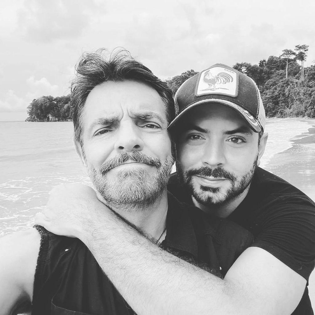 Eugenio Derbez y su hijo, José Eduardo