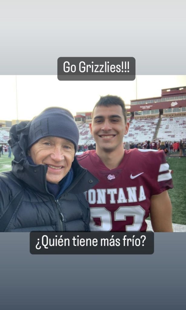 Jorge Ramos y su hijo Nicolás