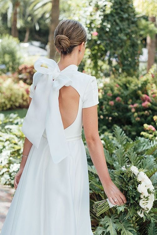 vestido novia fernando claro