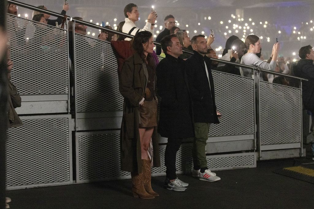 María Hervás durante el concierto de Kany García