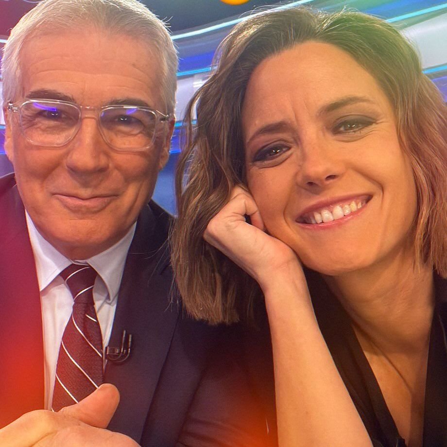 El truco de María Casado para evitar los ataques de risa durante las noticias junto a David Cantero