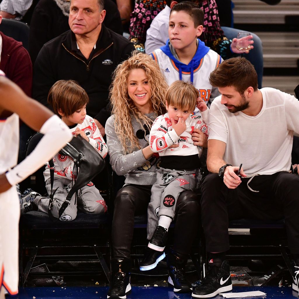 Celebrities Attend The New York Knicks Vs Philadelphia 76ers Game