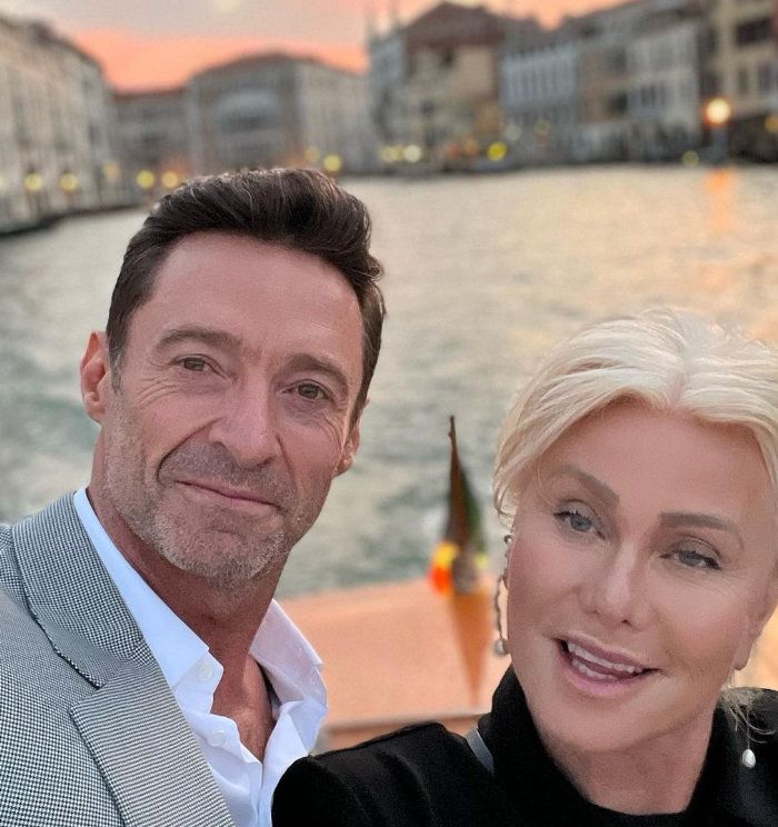 Hugh Jackman y su mujer Deborra-Lee 