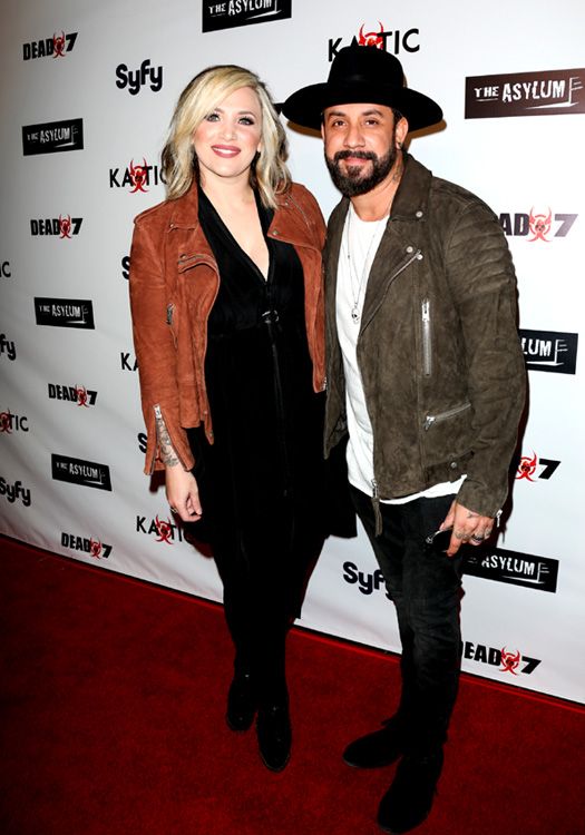 AJ McLean y Rochelle Deanna Karidis