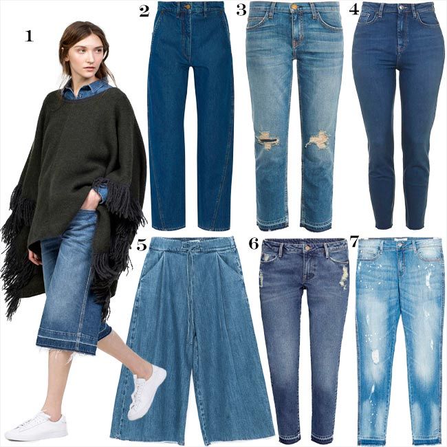 Shopping de 'cropped jeans'