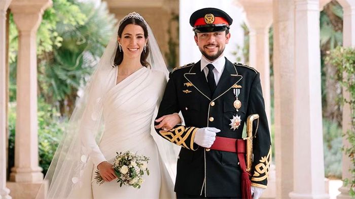 Boda de Hussein de Jordania y Rajwa Alseif