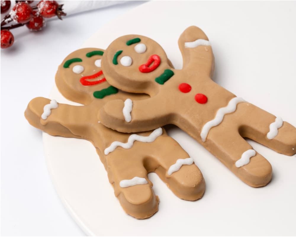 El Pepiman: un gingerbread man o galleta de jengibre con forma de muñequito navideño.