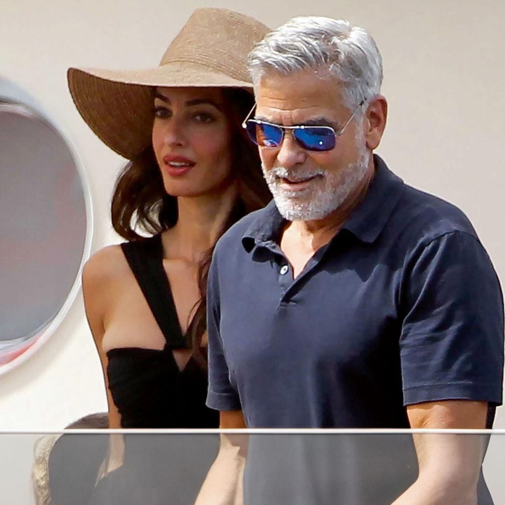 Hola 4123. Amal Clooney y George Clooney. Lago Como.