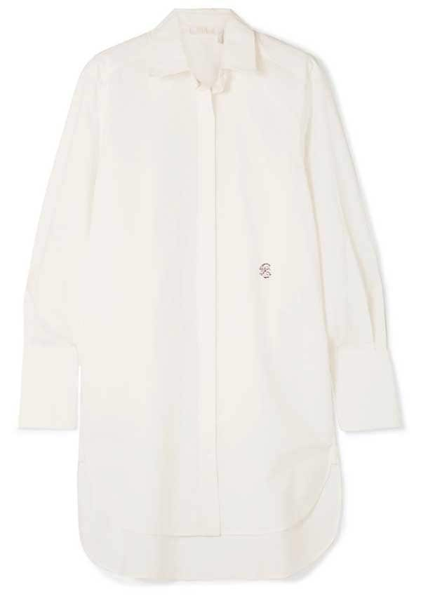 camisa blanca chloe