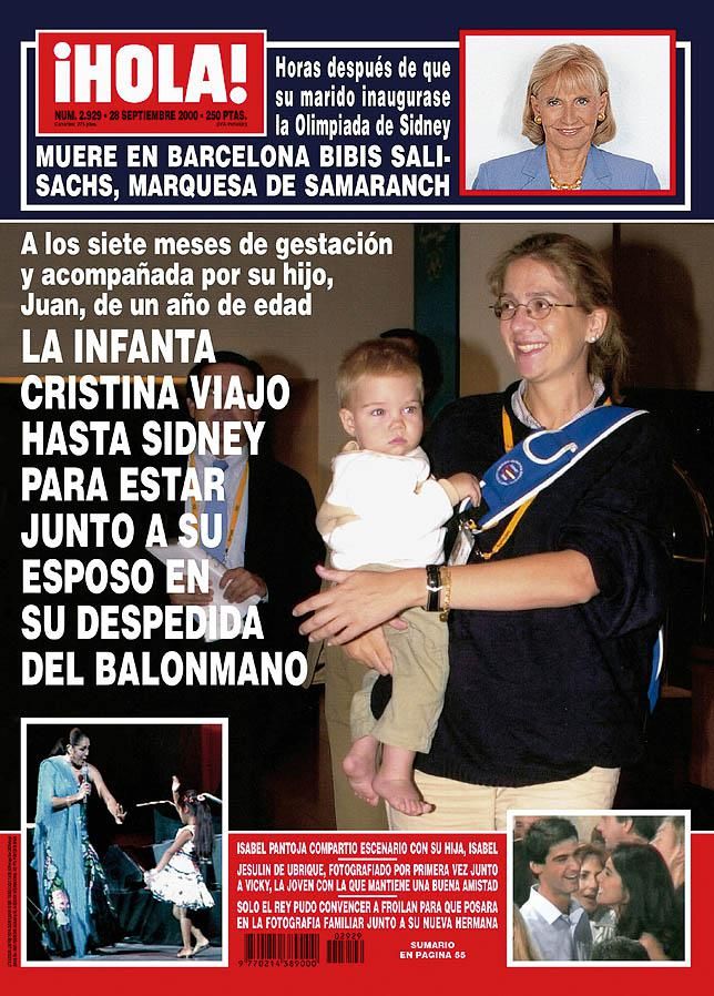 HOLA 4022. Portadas Cristina de Borbón e Iñaki Urdangarín.