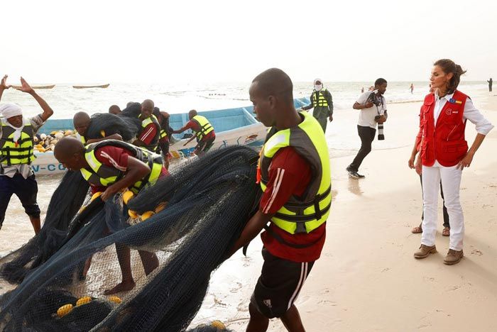 La reina Letizia en Mauritania