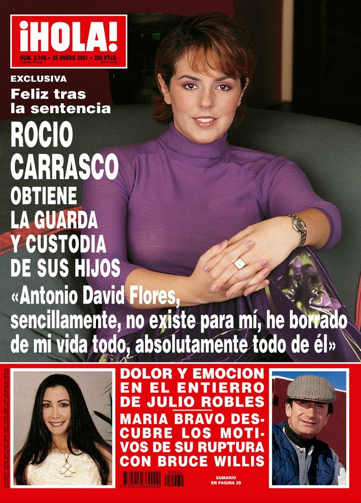 HOLA 4001 entrevistas de Rocío Carrasco a ¡HOLA!