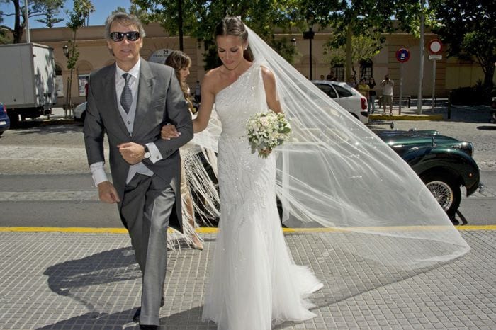 Así fue la primera boda de Patricia Pardo