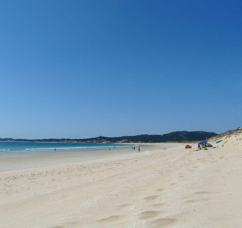 Playa de A Lanzada, Pontevedra, Galicia