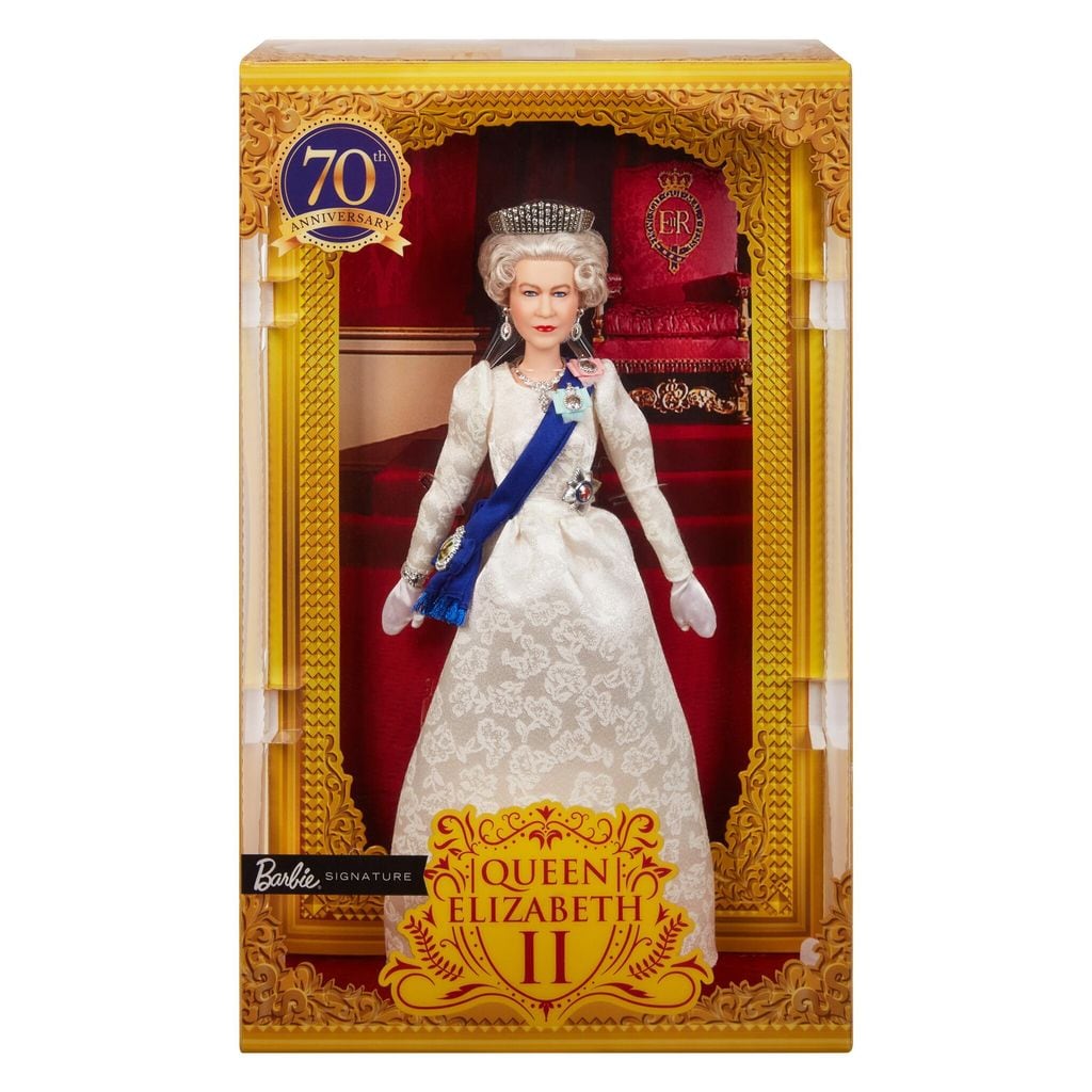 Queen Elizabeth Barbie doll