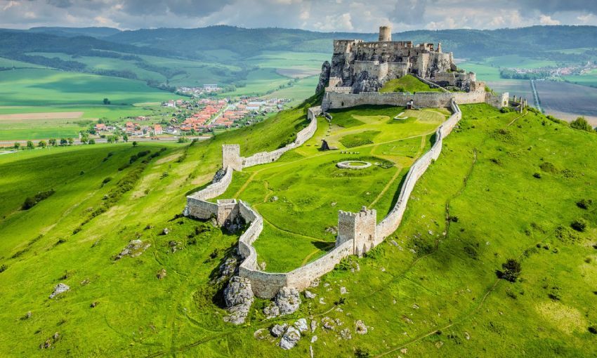 Castillo de Spin en Eslovaquia