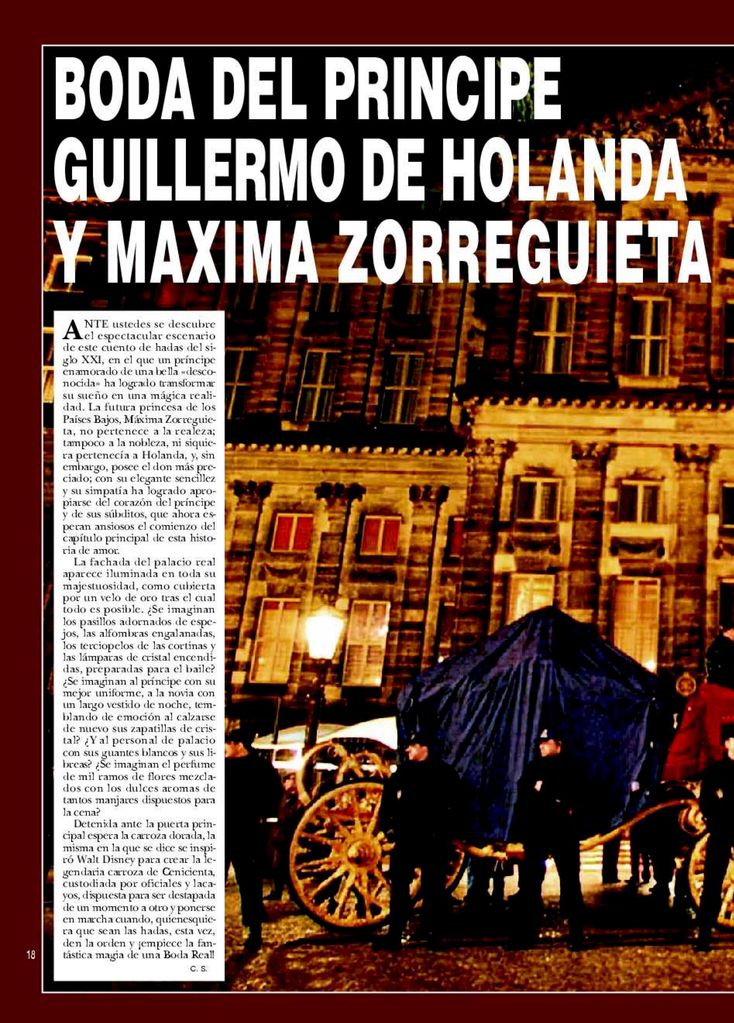 Maxima y Guillermo de Holanda