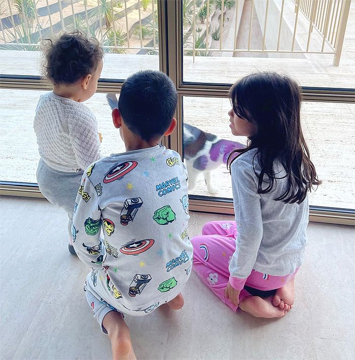 Las fotos más bonitas de los hijos de Cristiano y Georgina