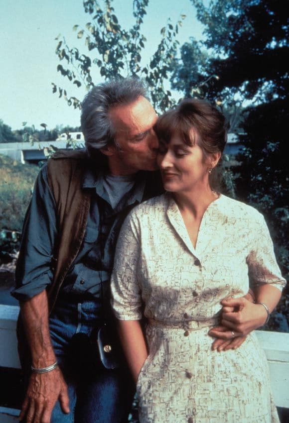 Meryl Streep y Clint Eastwood en 'Los puentes de Madison'