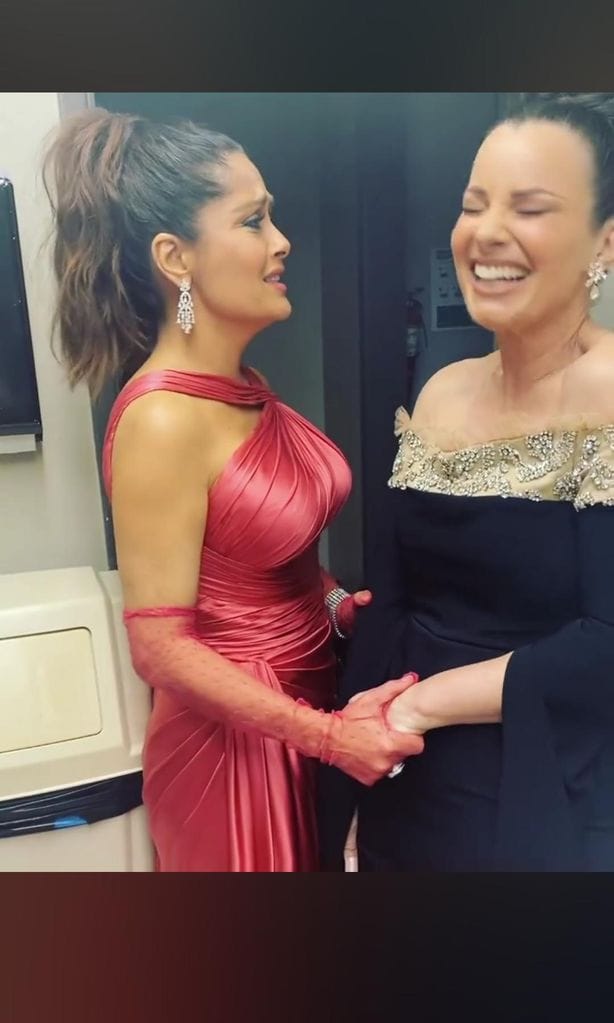 Salma Hayek y Fran Drescher