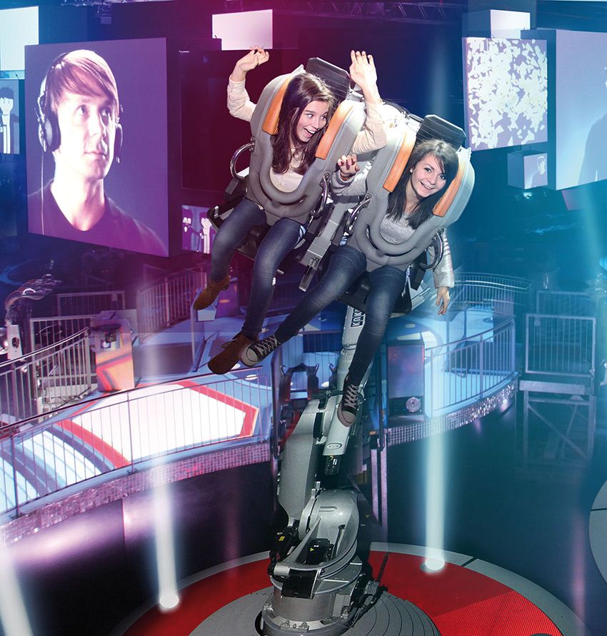 Futuroscope: Bailando con los robots 