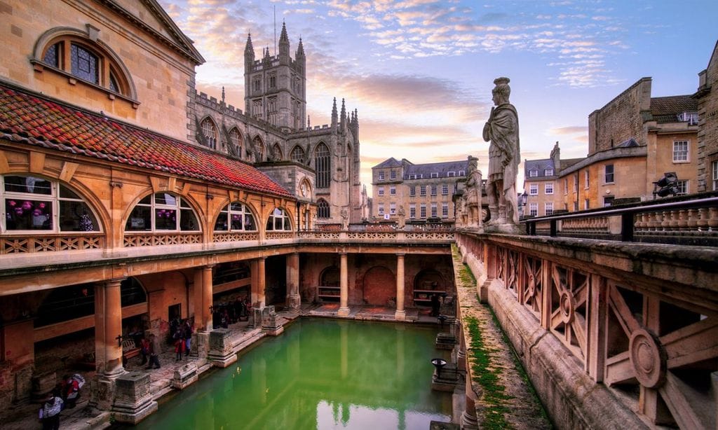 the Roman Baths, Bath