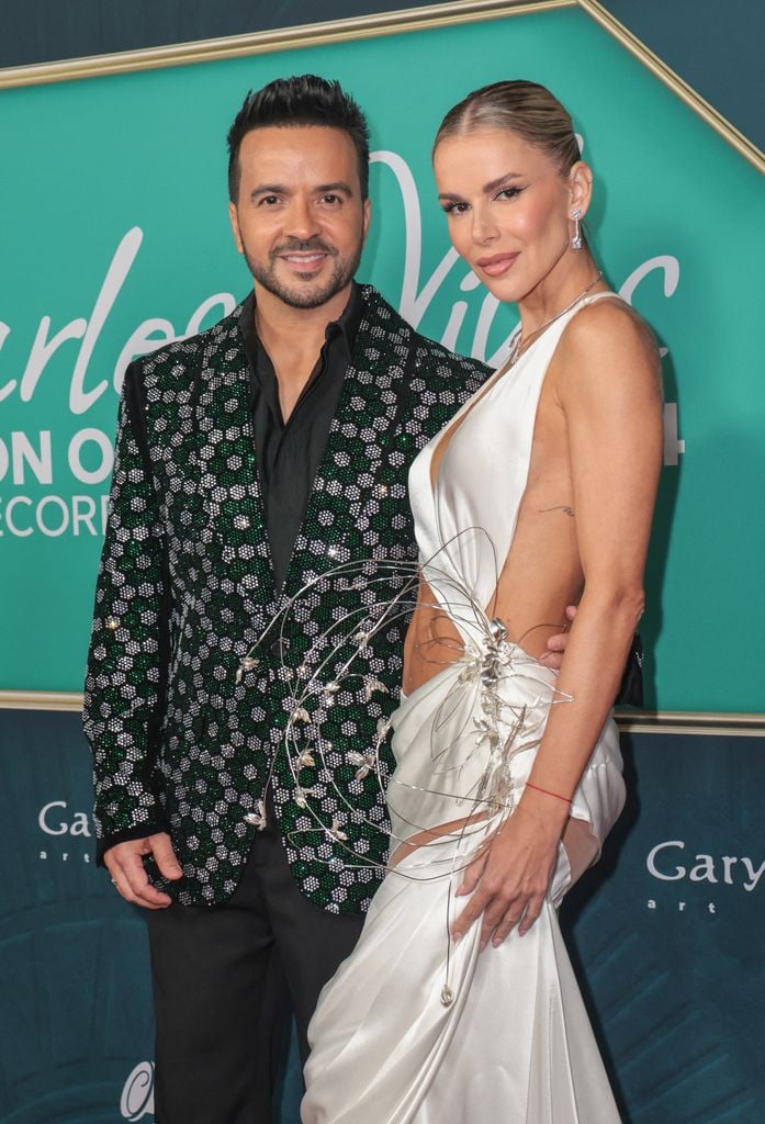 Luis Fonsi y Agueda Lopez en la Gala Persona del Año en Miami